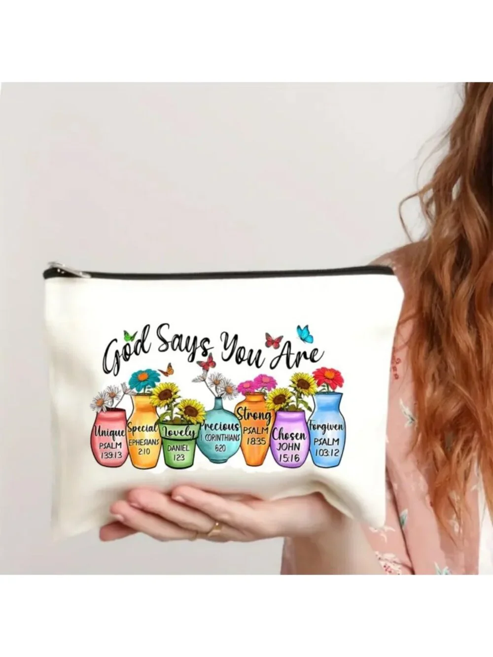 Adorable Travel Makeup Bag - Lightweight Cosmetic Organizer & Versatile Coin